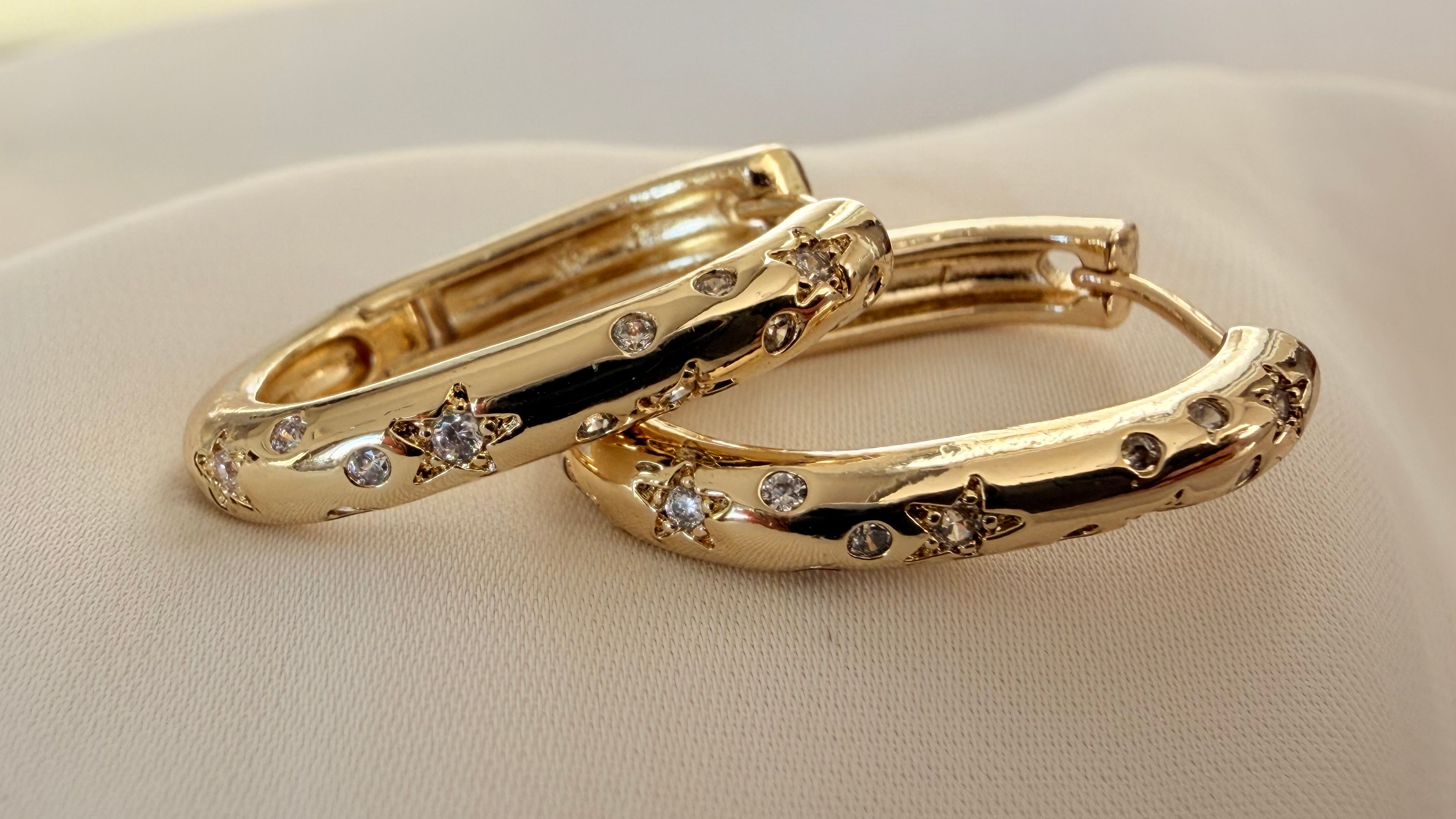 Stella Hoop Earrings