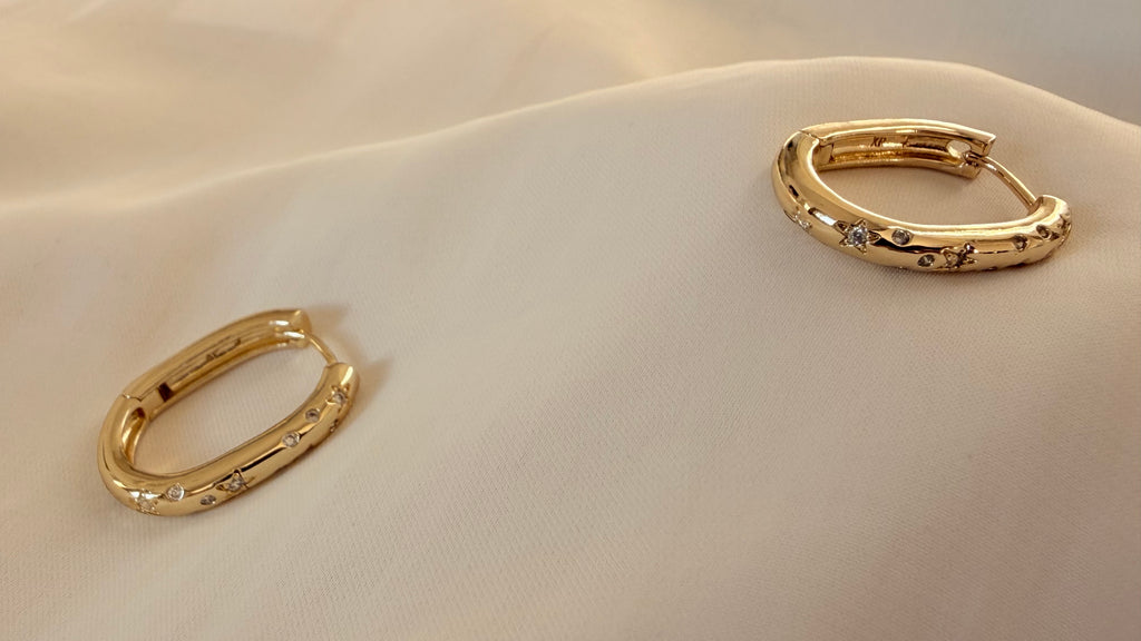 Stella Hoop Earrings