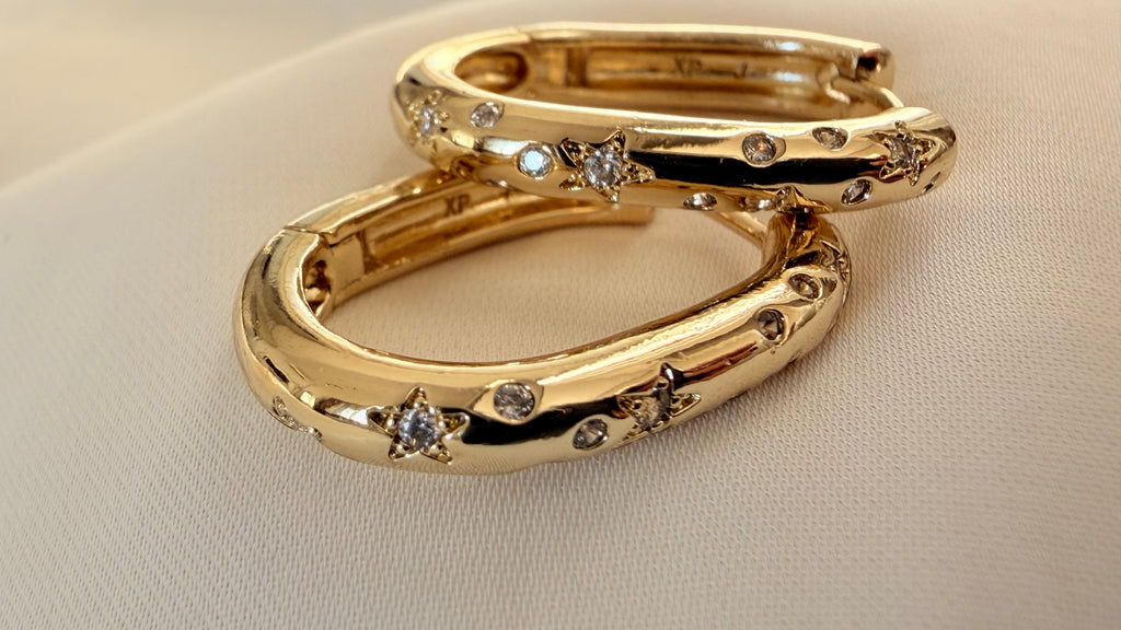 Stella Hoop Earrings