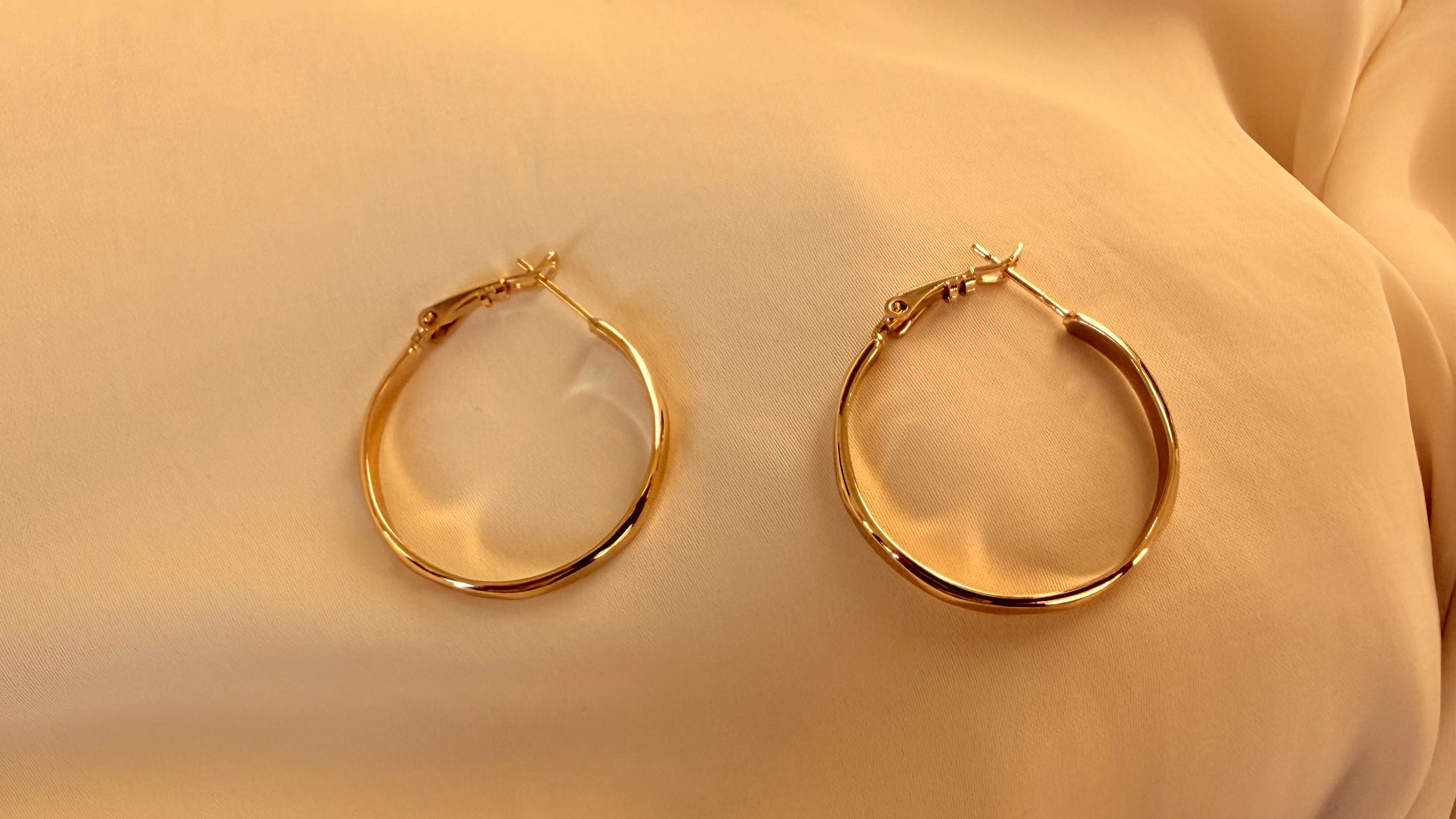 Aura Hoop Earrings